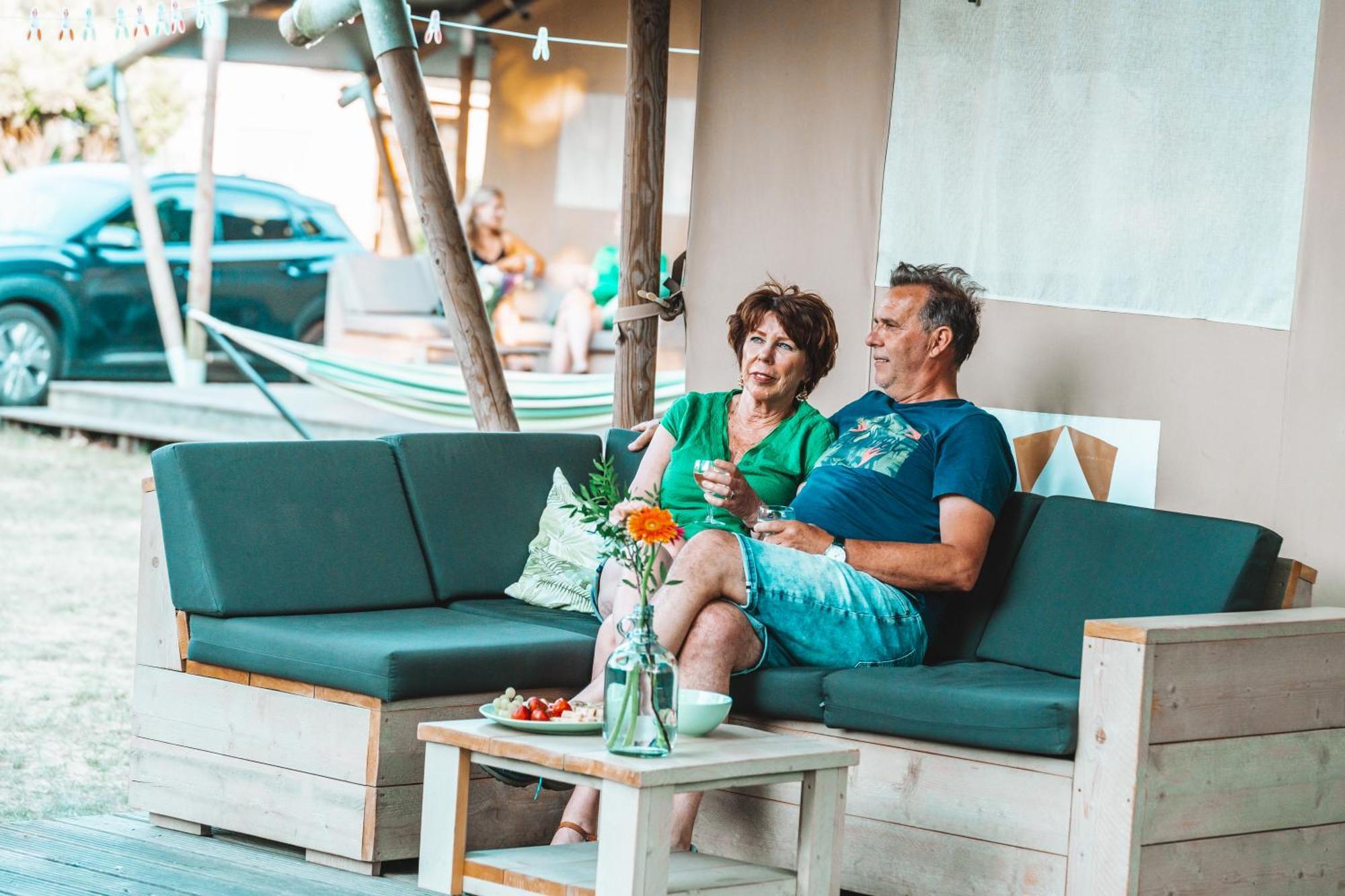 Glamping Holten Luxe Safaritent 1 Dış mekan fotoğraf