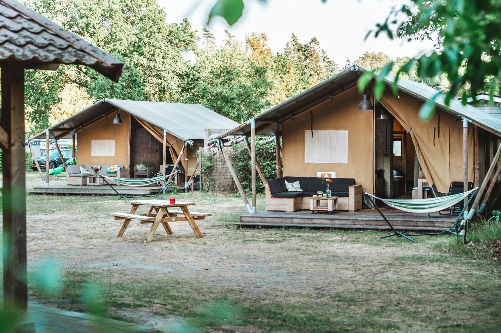 Glamping Holten Luxe Safaritent 1 Dış mekan fotoğraf