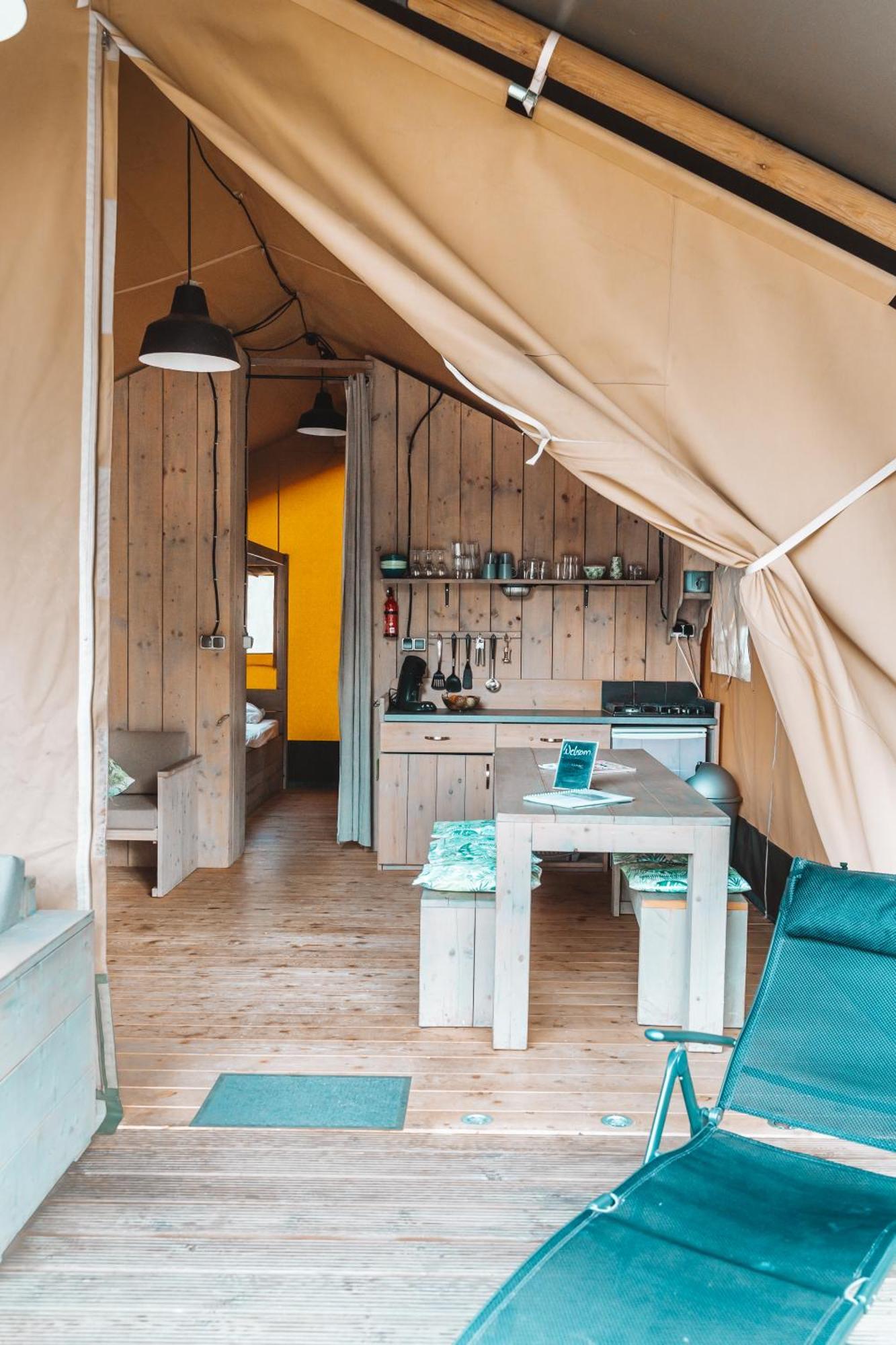 Glamping Holten Luxe Safaritent 1 Dış mekan fotoğraf